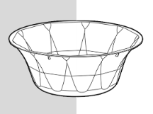 210mm Quadpot - Bowl